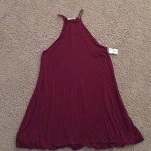Maroon dress